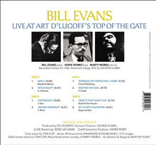 Load image into Gallery viewer, Bill Evans - Live at Art D'Lugoff's Top of The Gate Vol. 1 200G Vinyl 45RPM 2LP 2xHD