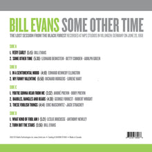 Load image into Gallery viewer, Bill Evans - Some Other Time: The Lost Session from the Black Forest 200g 45rpm 2LP