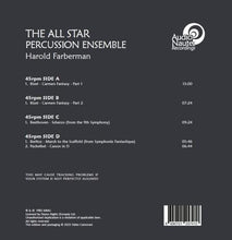Load image into Gallery viewer, Harold Farberman - All Star Percussion Ensemble 45 RPM 2LP Ltd One-Step AudioNautes