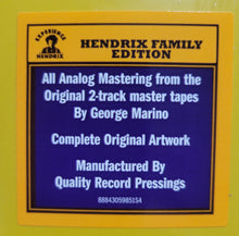 Load image into Gallery viewer, The Jimi Hendrix Experience Are You Experienced LP - All Analog Hendrix Family Edition