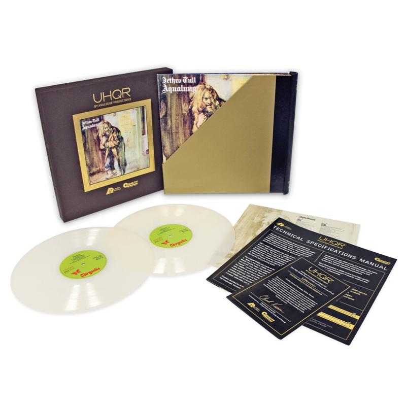 Jethro Tull - Aqualung  45 RPM 200 Gram Double LP on UHQR Clarity Vinyl