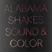 Load image into Gallery viewer, Alabama Shakes Sound & Color Deluxe Pink/Black & Magenta/Black Tie-Dye 2LP w/ Bonus Tracks & Download