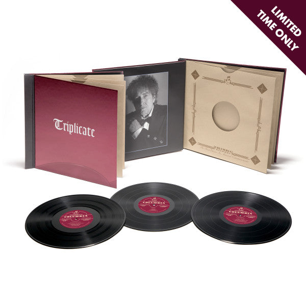 Bob Dylan - Triplicate: Deluxe Book Edition (Numbered Case Limited 180g Vinyl 3LP + Download) OOP