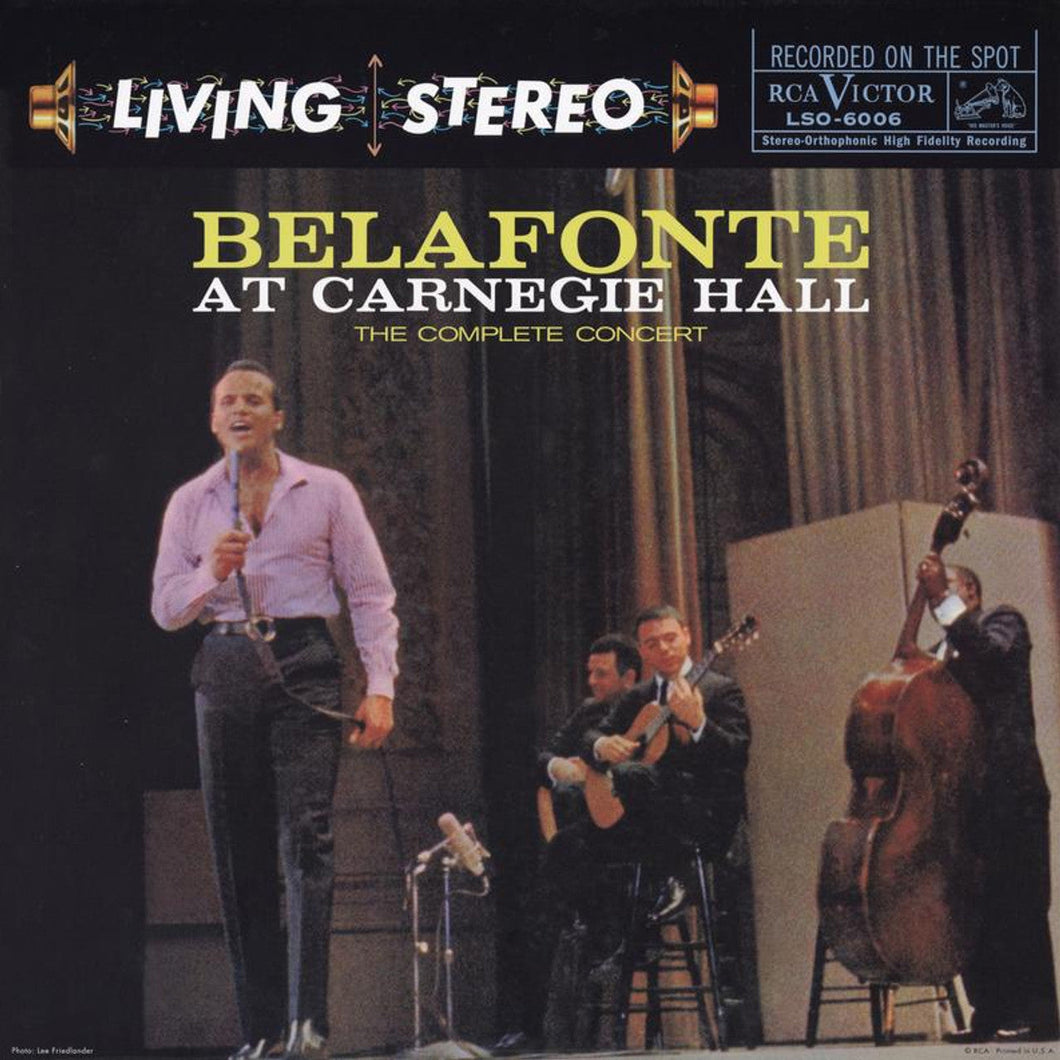 *Split Seam Savings* Harry Belafonte Belafonte At Carnegie Hall The Complete Concert 180g 2LP