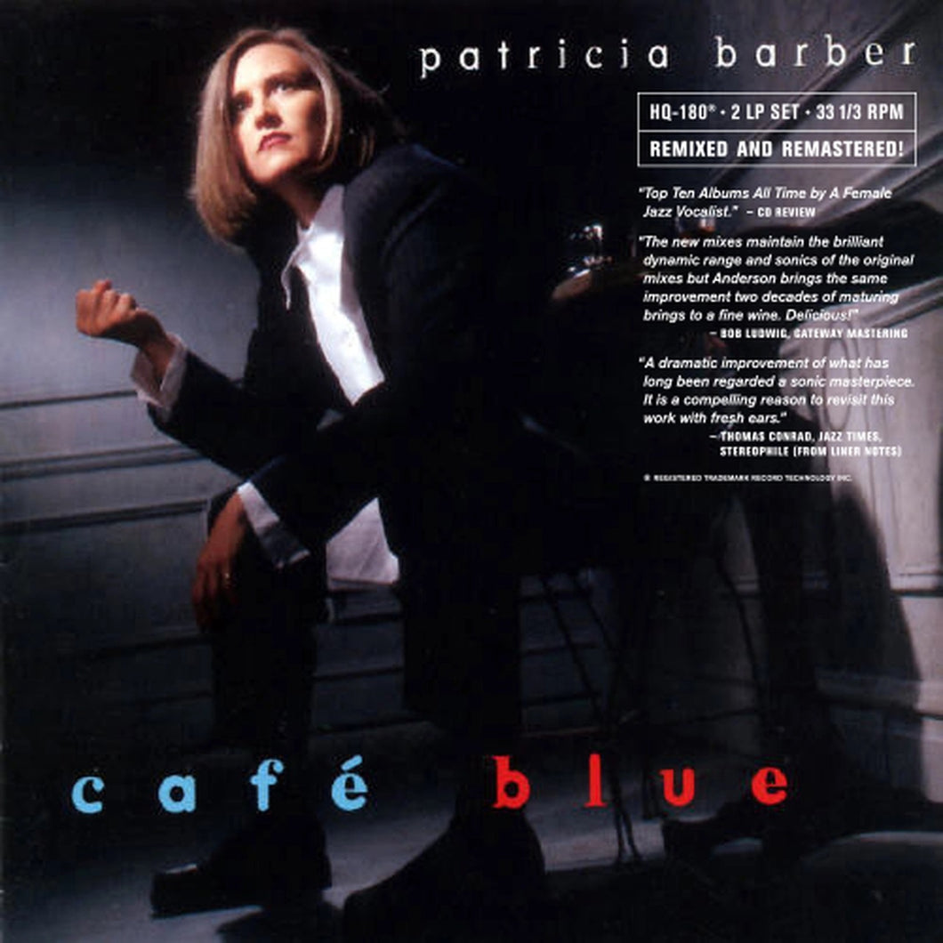 Patricia Barber - Cafe Blue 2LP 180G Audiophile Vinyl, Gatefold