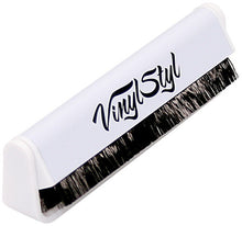 Load image into Gallery viewer, Vinyl Styl® Anti-static Vinyl Record Cleaning Brush - Carbon Fiber
