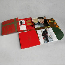 Load image into Gallery viewer, Michael Buble Christmas 10th Anniversary Super Deluxe LP, 2CD &amp; DVD Box Set (Green Vinyl)
