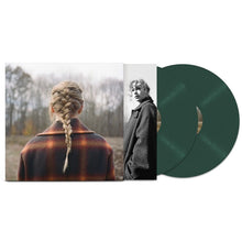 Load image into Gallery viewer, Evermore by Taylor Swift GREEN VINYL 2 LP Set DELUXE - BONUS TRACKS