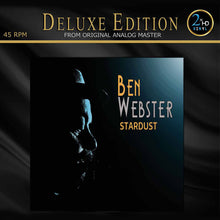 Load image into Gallery viewer, Ben Webster - Stardust 200G Vinyl 45RPM 2LP Record from 2xHD
