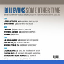 Load image into Gallery viewer, Bill Evans - Some Other Time: The Lost Session from the Black Forest Vol. 2 200g 45rpm 2LP
