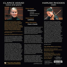 Load image into Gallery viewer, Clarice Assad &amp; Harumi Rhodes Clarice 180g 45rpm LP Yarlung!
