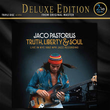 Load image into Gallery viewer, Jaco Pastorius - Truth, Liberty &amp; Soul 200G Vinyl 45RPM 3LP by 2xHD
