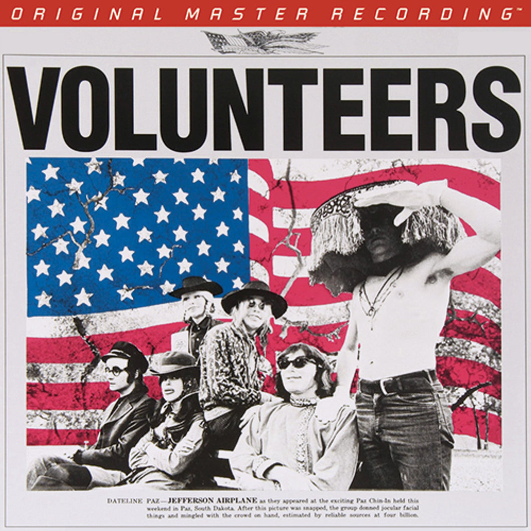 Jefferson Airplane - Volunteers 180G 45RPM Audiophile Vinyl 2LP Limited Numbered