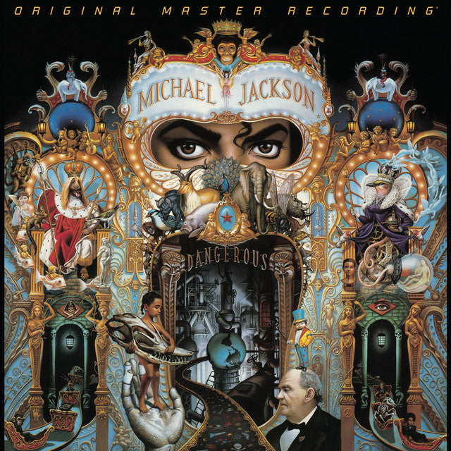 Michael Jackson - Dangerous Numbered 180G 33RPM Vinyl 2LP