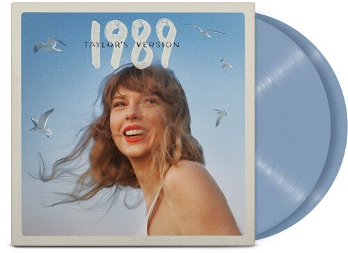 Taylor Swift - 1989 (Taylor's Version) 2 LP Deluxe Edition Bonus Tracks Colored Vinyl Light Blue Photo Cards