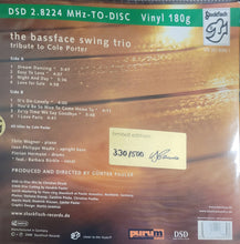 Load image into Gallery viewer, The Bassface Swing Trio - Tribute to Cole Porter [LP+SACD] (180 Gram DMM Audiophile Vinyl, limited, Signed and numbered to 500)
