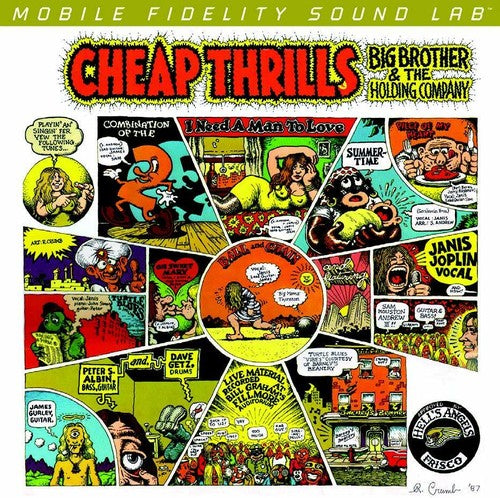 Big Brother & The Holding Company (Janis Joplin) - Cheap Thrills 2LP 180G 45RPM Ltd/Numbered