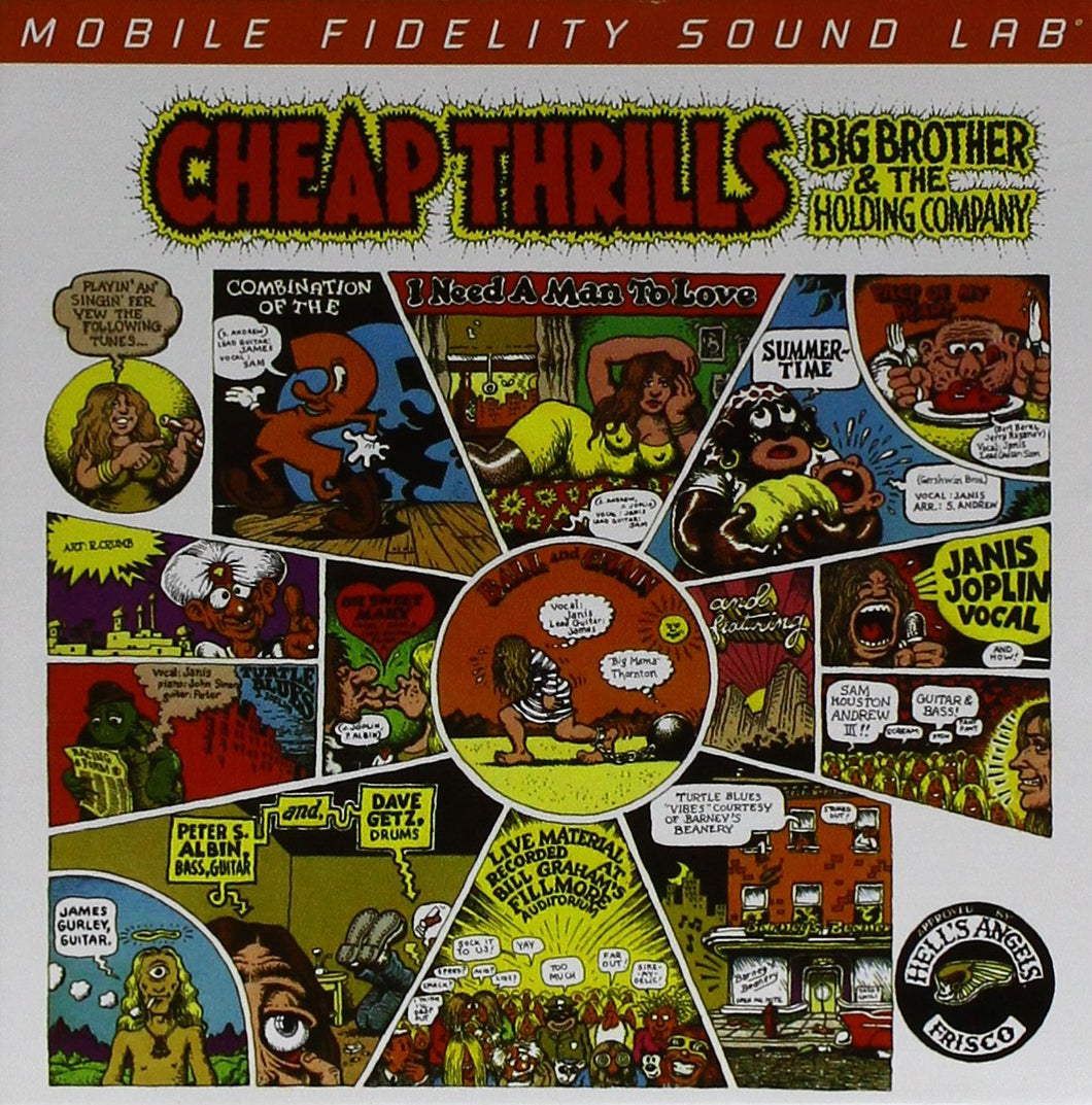 Big Brother & The Holding Company (Janis Joplin) - Cheap Thrills Hybrid SACD Ltd/Numbered MFSL