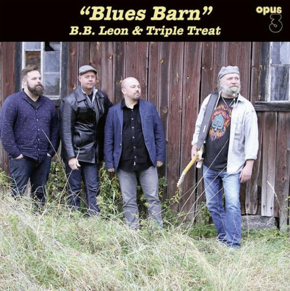 B.B. Leon & Triple Treat - Blues Barn LP 180 Gram, gatefold Opus 3 Records Audiophile
