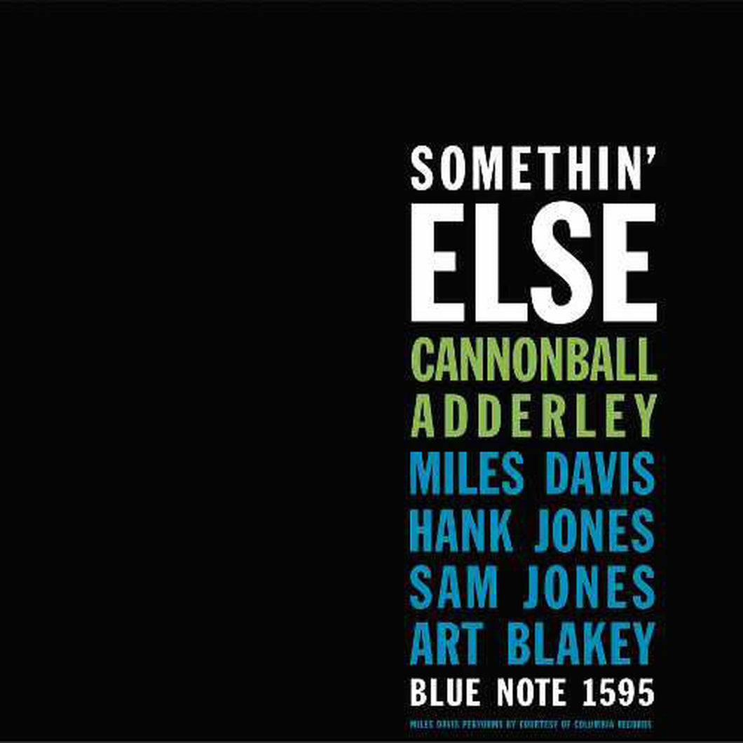 Cannonball Adderley Somethin' Else (Blue Note Classic Vinyl Series) 180g LP
