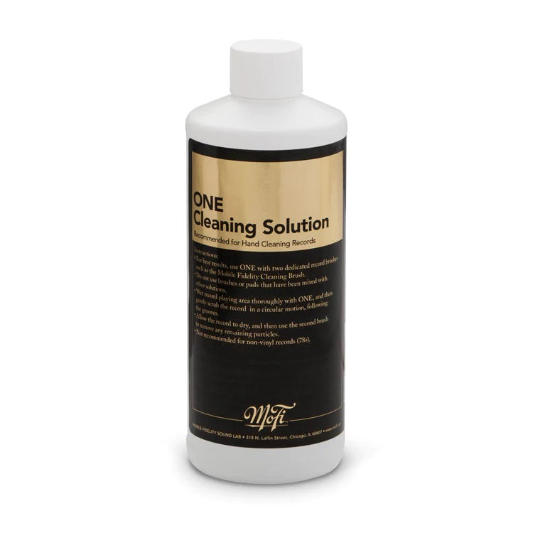 Mobile Fidelity Sound Lab - ONE Cleaning Solution (16 oz.) One-step, quick dry, record cleaning fluid