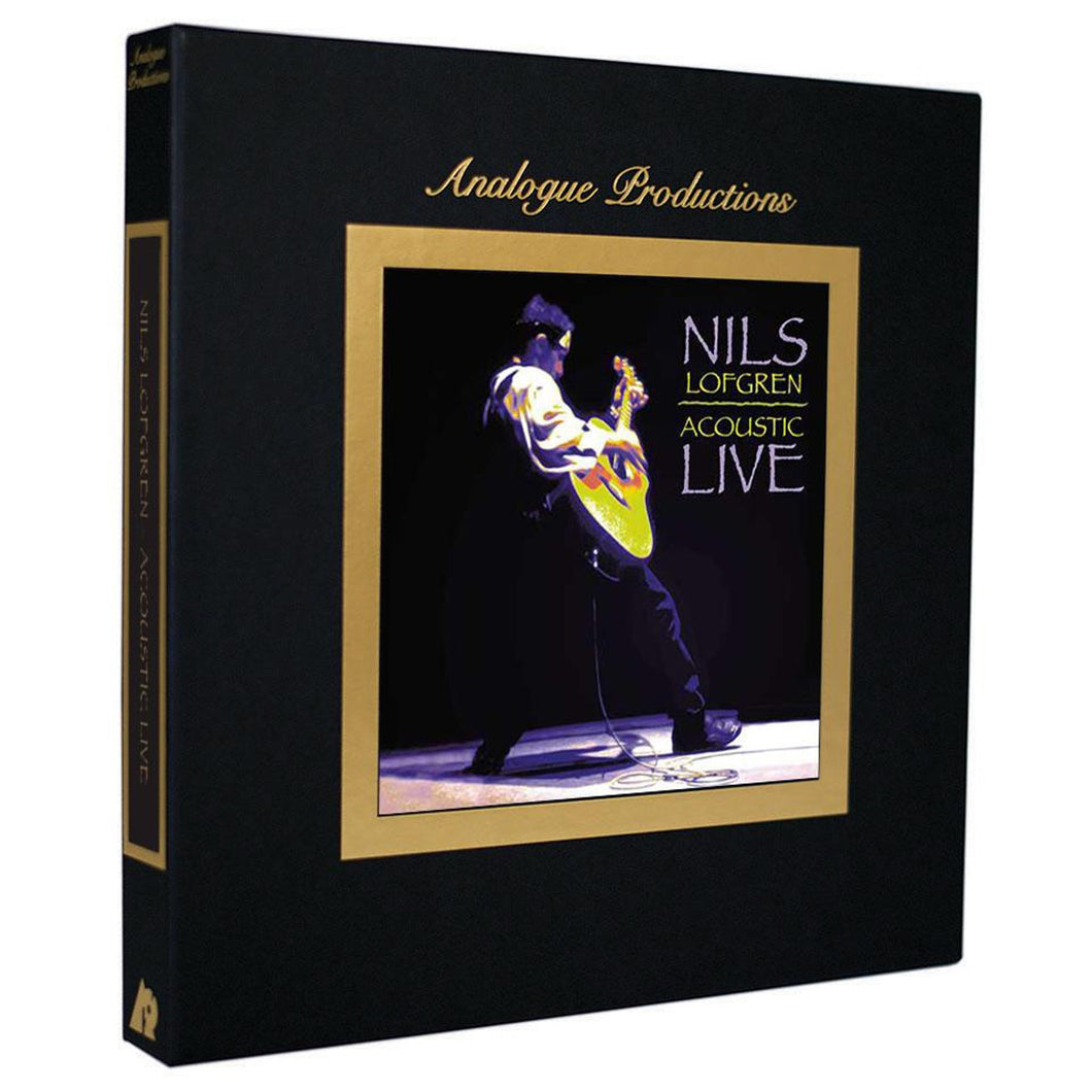 Nils Lofgren Acoustic Live 180G 45RPM 4LP Box Set - Analogue Productions