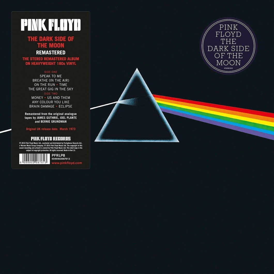 Pink Floyd - The Dark Side of the Moon 2011 Remastered 180G Vinyl LP (Bernie Grundman)