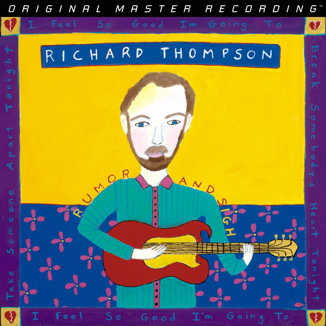 Richard Thompson - Rumor and Sigh Hybrid SACD Mobile Fidelity Sound Lab MFSL Numbered/Limited to 2000