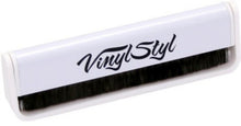 Load image into Gallery viewer, Vinyl Styl® Anti-static Vinyl Record Cleaning Brush - Carbon Fiber
