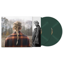 Load image into Gallery viewer, Evermore by Taylor Swift GREEN VINYL 2 LP Set DELUXE - BONUS TRACKS
